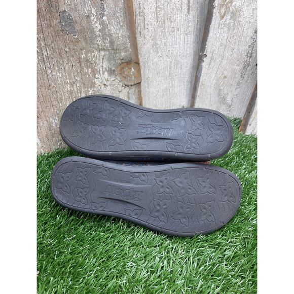 Alegria Petal Rave on the Nile Ballet Comfort Flats Leather Women's 8.5 - Picture 6 of 6